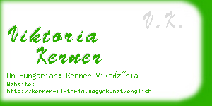 viktoria kerner business card